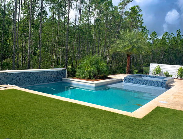 Artificial Grass Pool Surrounds